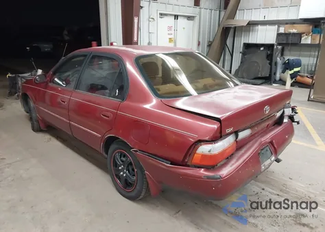 1997 Toyota Corolla Dx из США, поврежденный, VIN 1NXBB02E2VZ601840